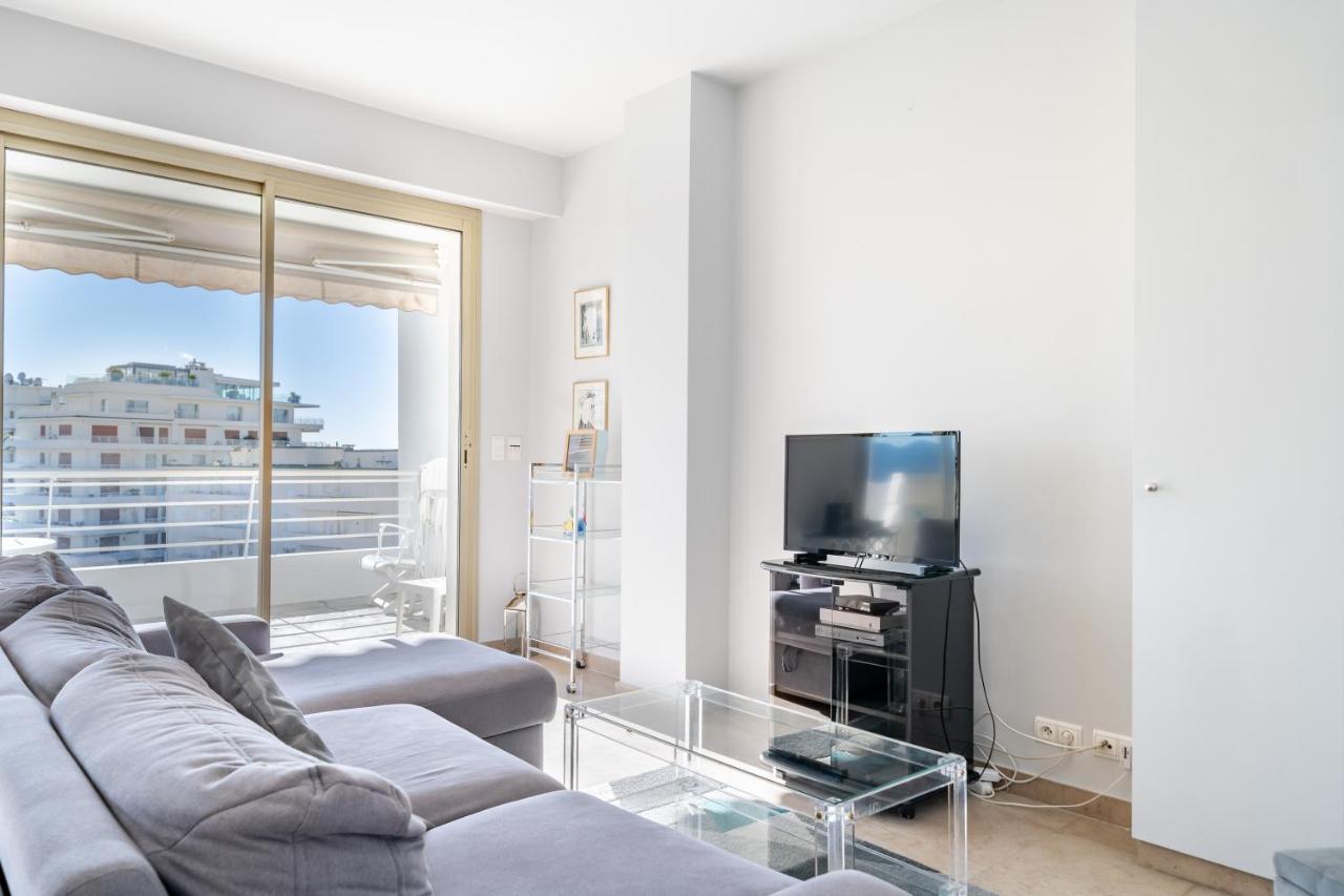 Palm Beach- Free Wifi- Parking- Sea View Cannes Exteriér fotografie