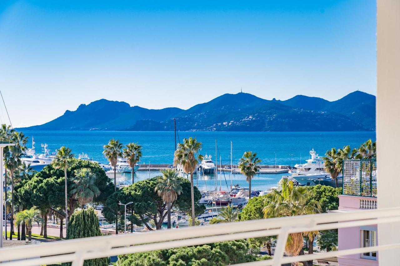 Palm Beach- Free Wifi- Parking- Sea View Cannes Exteriér fotografie